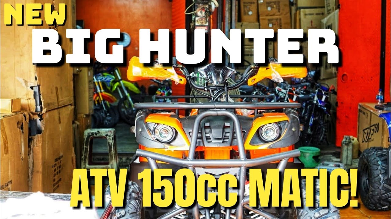 NEW ATV BIG HUNTER 150cc MATIC!