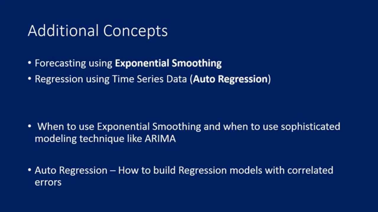 Time Series Study Pack