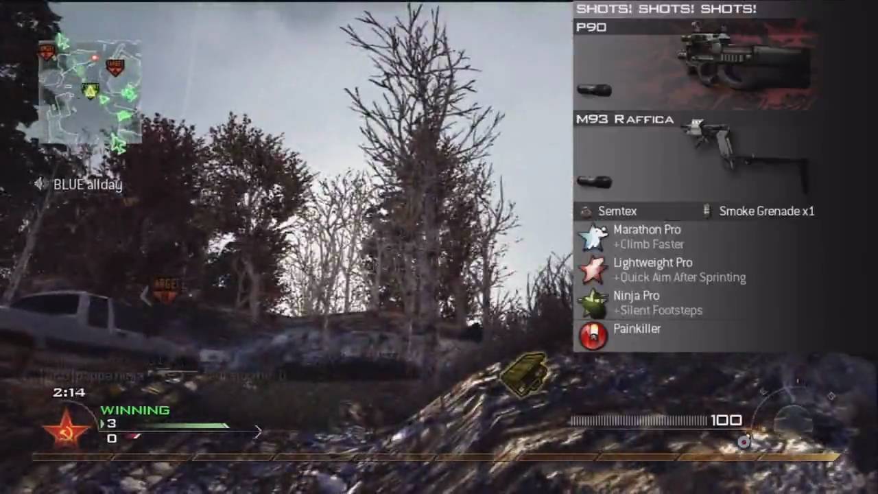 CoD MW2 SnD - xJawz : Estate : Famas / P90