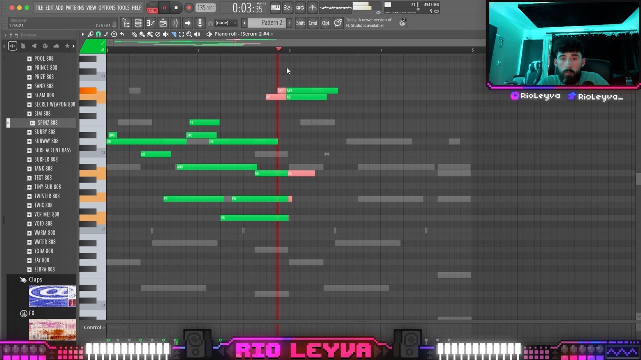 RIO LEYVA MAKES 5 CRAZY BEATS FROM SCRATCH