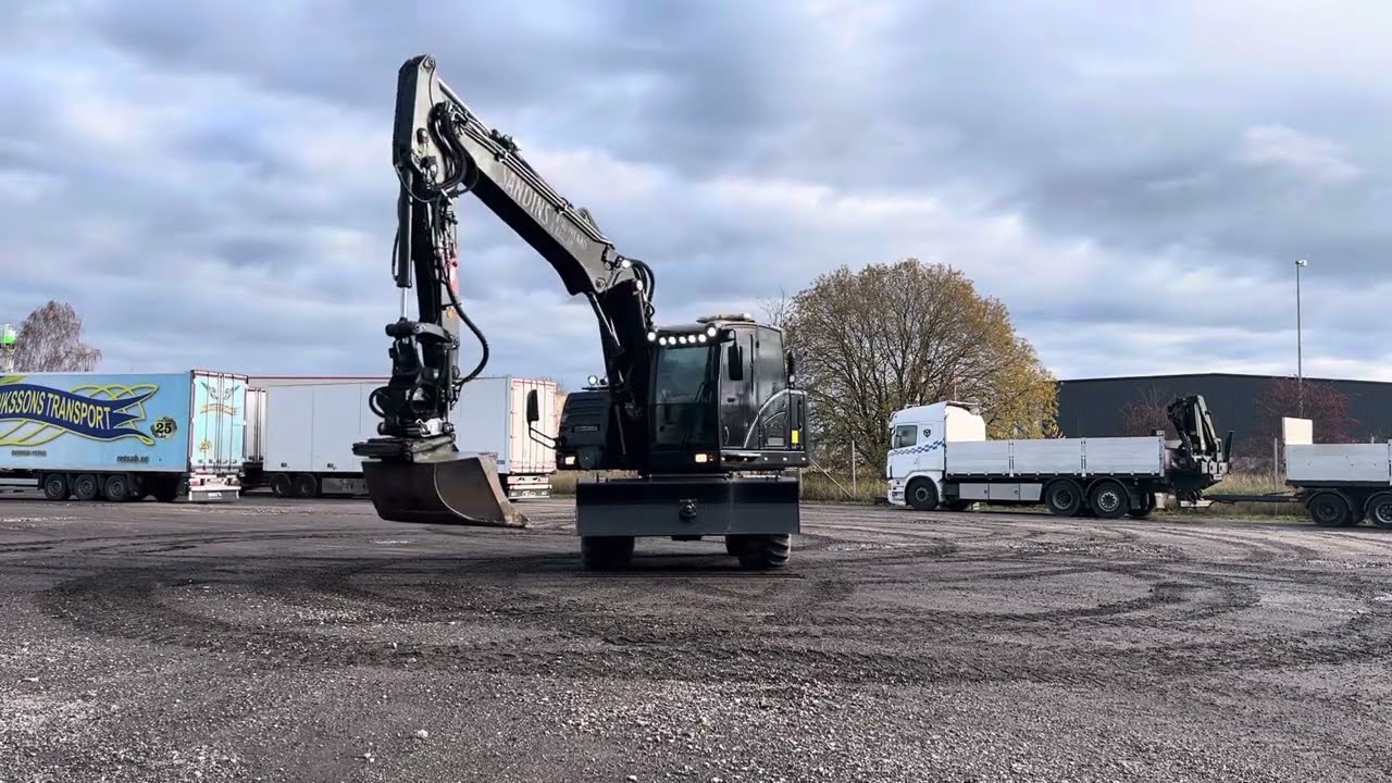 Hydrema MX 16 mycket utrustad säljes på Retrade