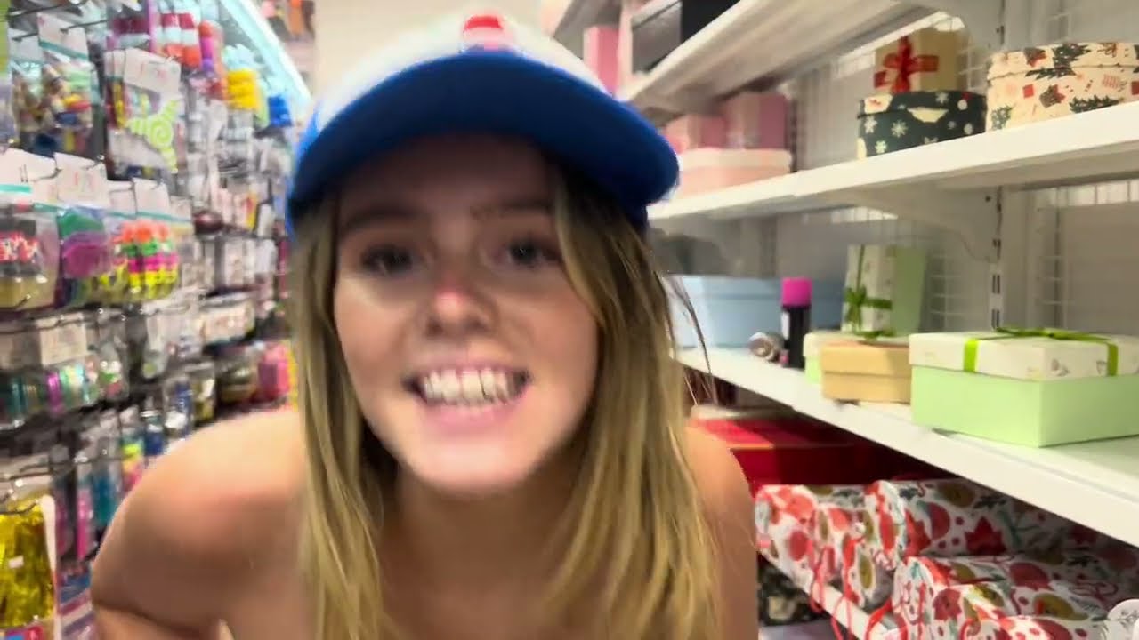 last minute festival shopping                                                            