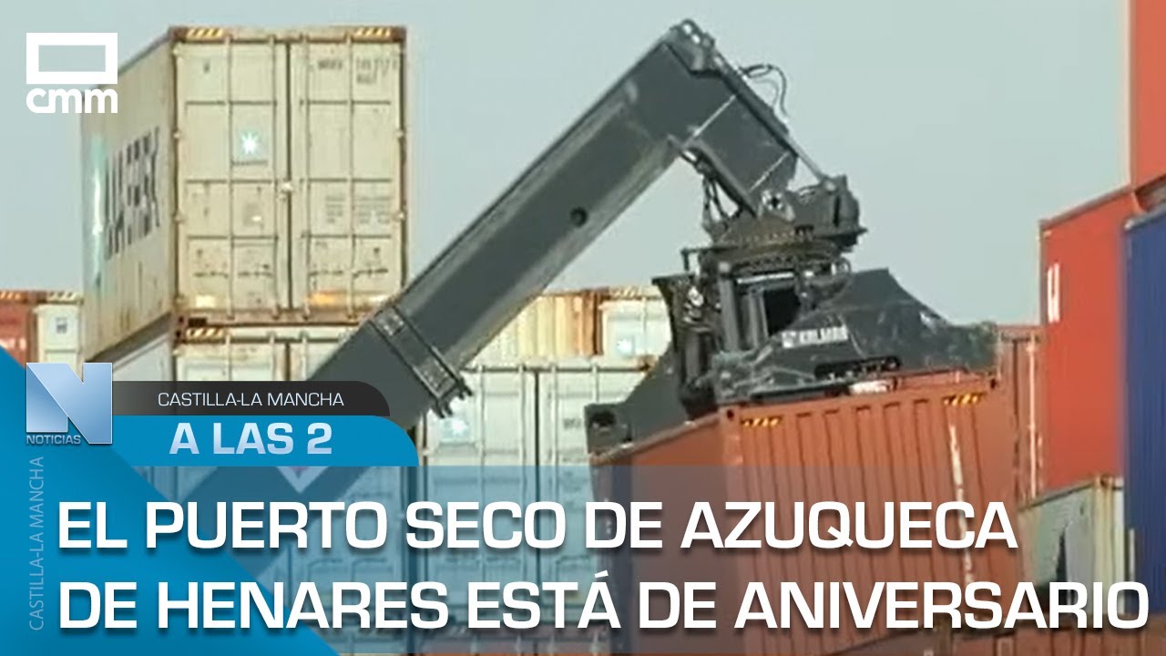 El Puerto Seco de Azuqueca de Henares está de aniversario