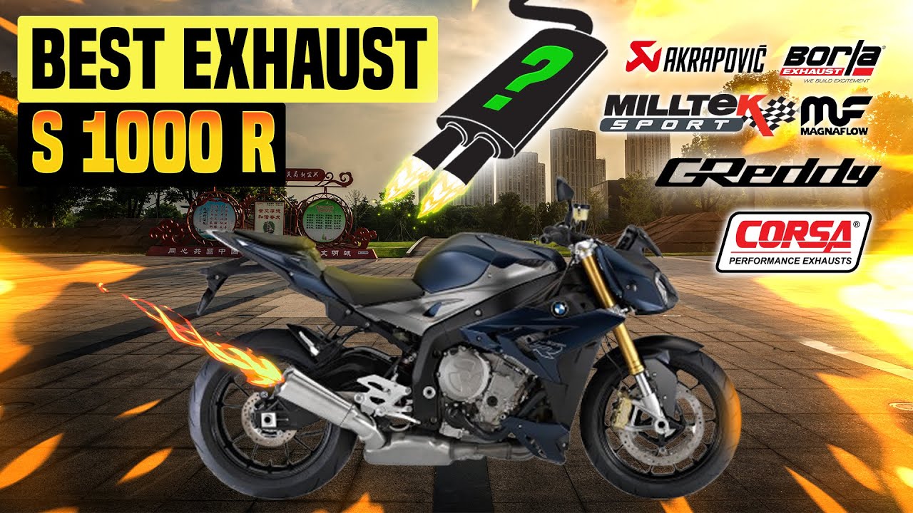 BMW S 1000 R Exhaust Sound🔥Akrapovic,Arrow,BOS,Dominator,Mivv,Hindle,Yoshimura,SC Project,Pro Race