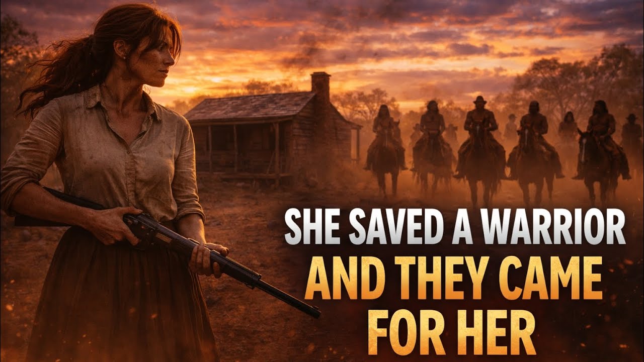 👉She Saved a Wounded Warrior… Then His Tribe Surrounded Her Home | Outback Love Story.