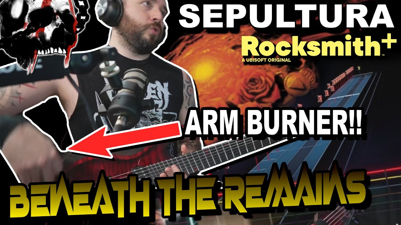 ROCKSMITH+ GAMEPLAY Sepultura - Beneath The Remains | Rocksmith PLUS Metal Guitar Cover