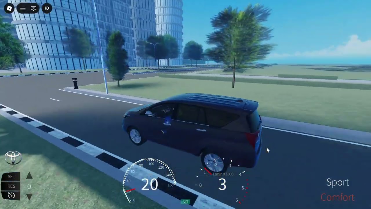 (POV) Toyota innova 2.8 G Roblox (part 2 but)