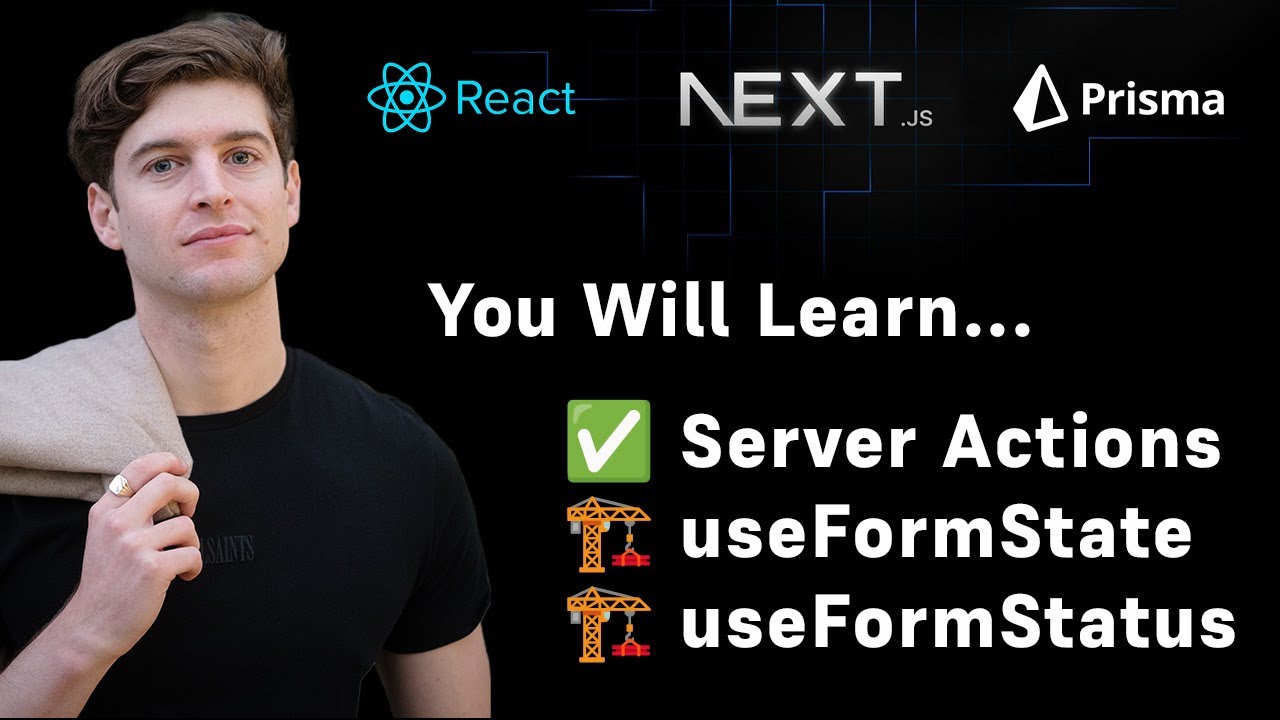 React Hooks with NextJS Server Actions (2025)