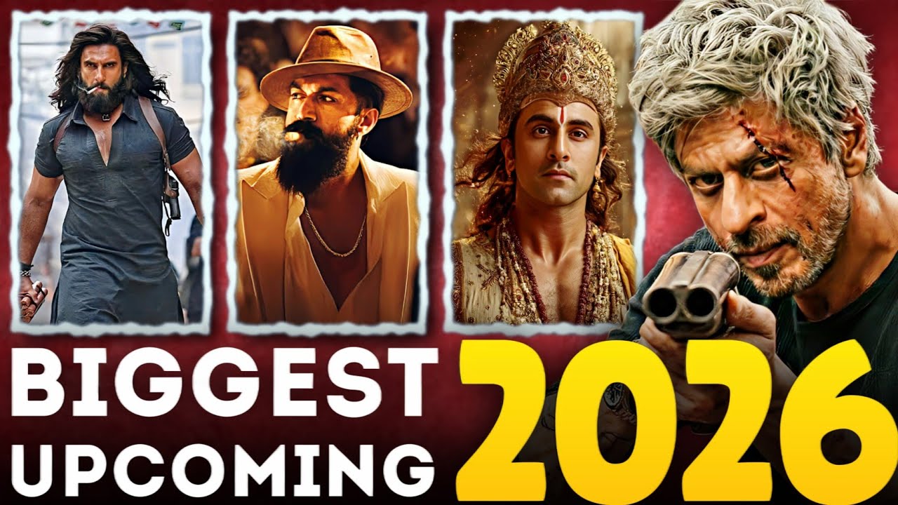 Biggest Upcoming Indian Movies 2026! ( Bollywood + South )