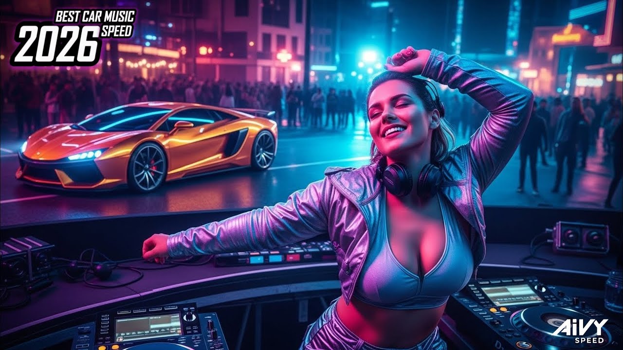 🔥Bass Boosted CAR MUSIC 🚗 Night Drive EDM Mix 2026 | Techno Drops & Club Banger – AIVY SPEED Vol.98