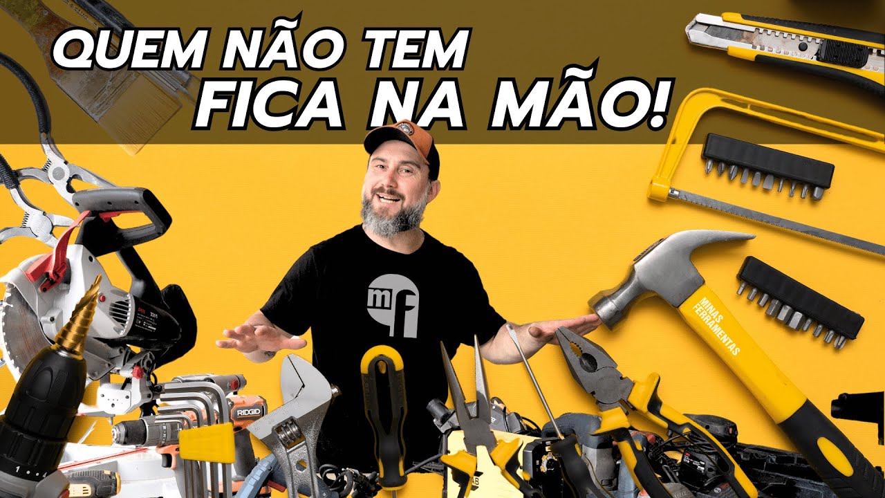 5 MOTIVOS para ter ferramentas em casa! (antes que seja tarde).