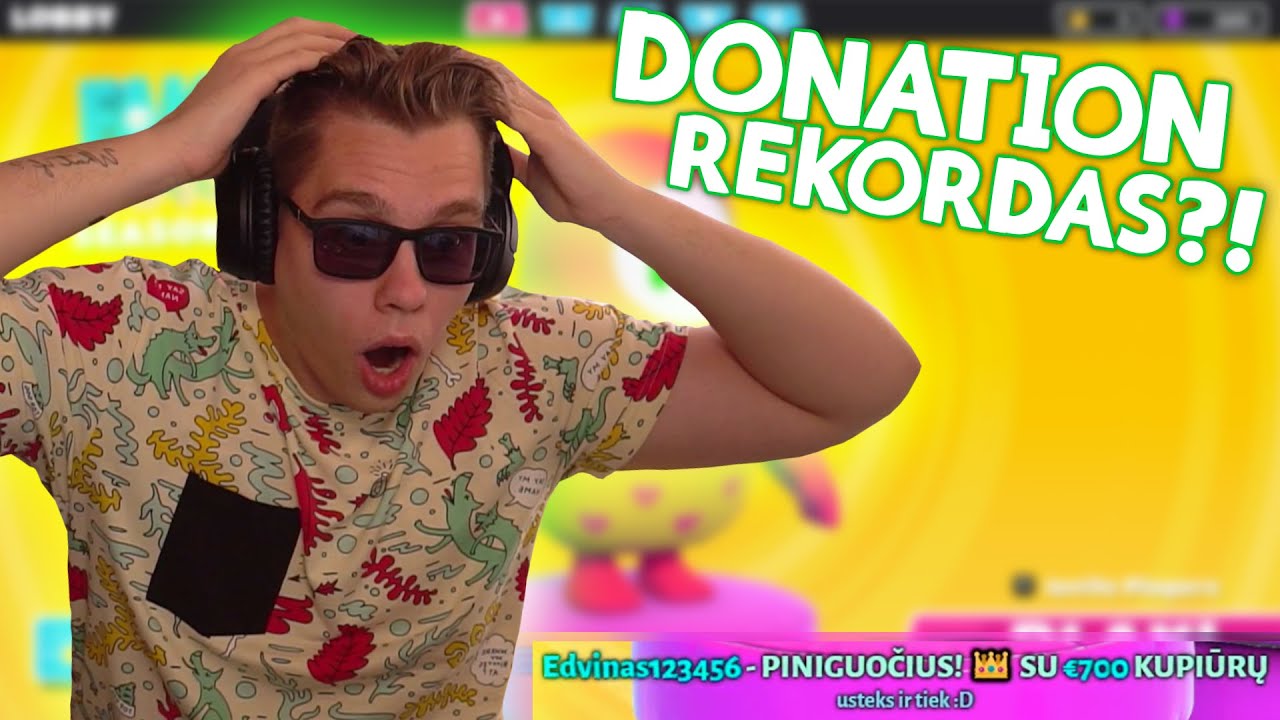 NAUJAS DONATE REKORDAS???