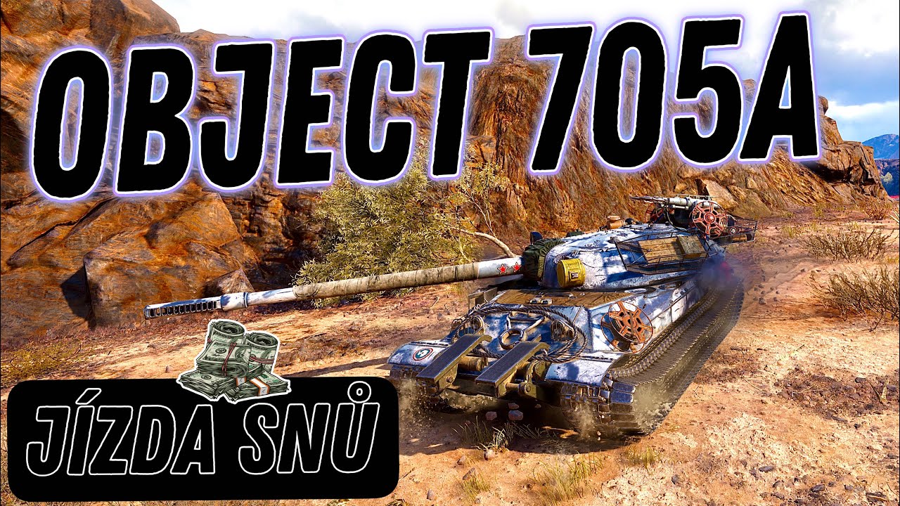 World of Tanks / Komentovaný replay/ Object 705a
