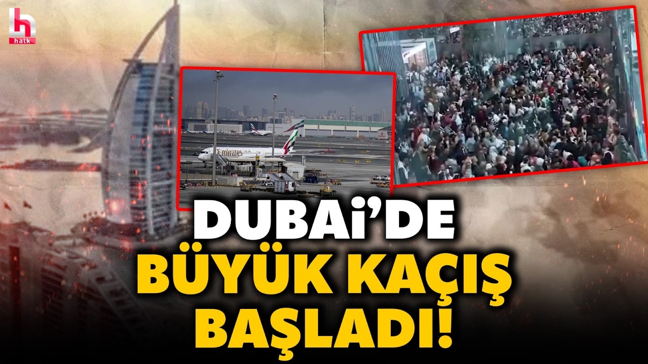SAVAŞIN ATEŞİ DUBAİ'NİN KALBİNE DÜŞTÜ! İHA saldırıları sonrası ülkeden kaçış başladı! Panik tırmandı