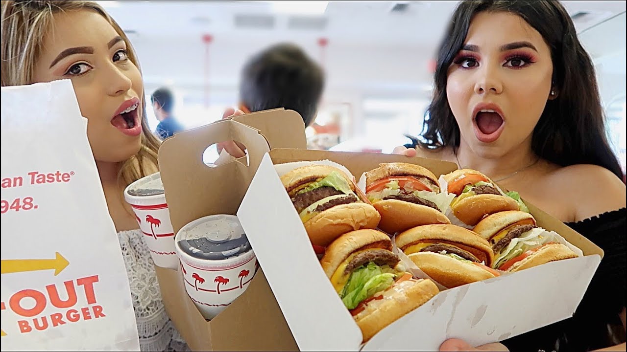 Lettin The Person In FRONT Of us DECIDE what we eat for 24HOURS ( WITH MY BESTIE!! )
