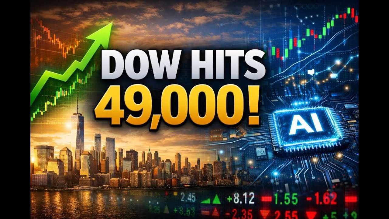 Dow Hits 49,000 as AI Stocks Drive Market Surge