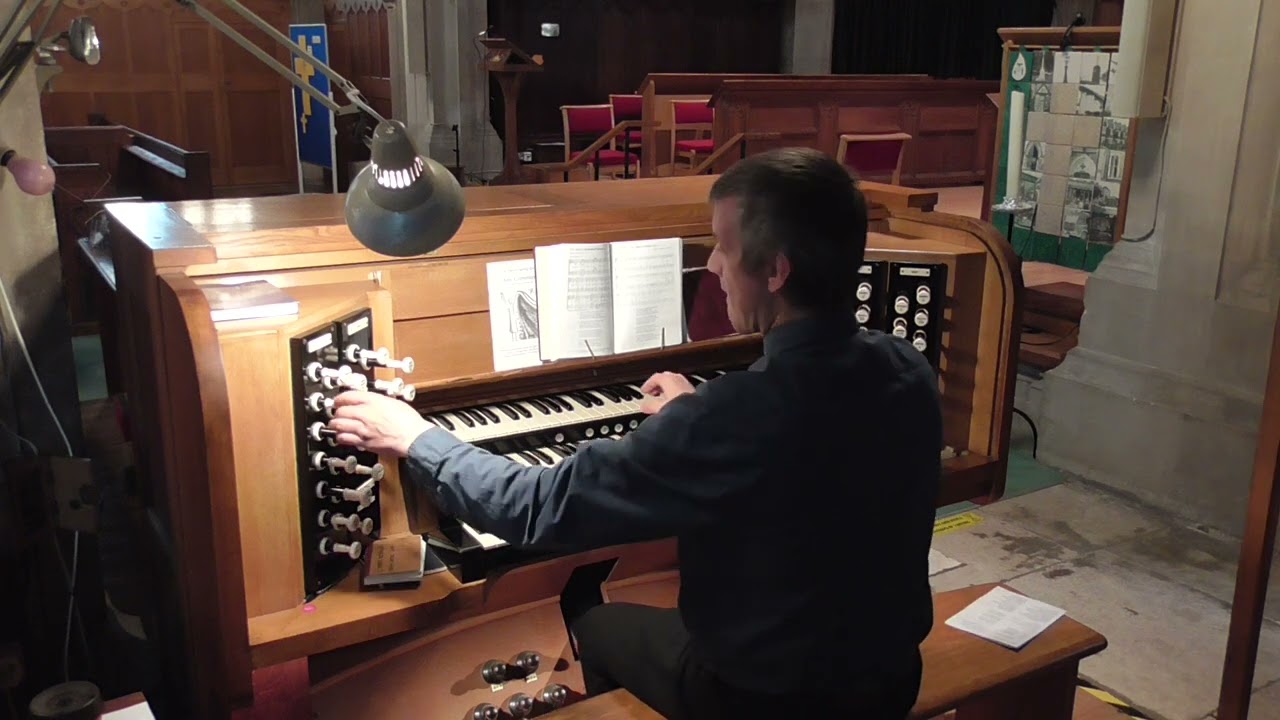 Forth in thy name, O Lord, I go - St Mary's Church, Osterley, London (Compton organ)
