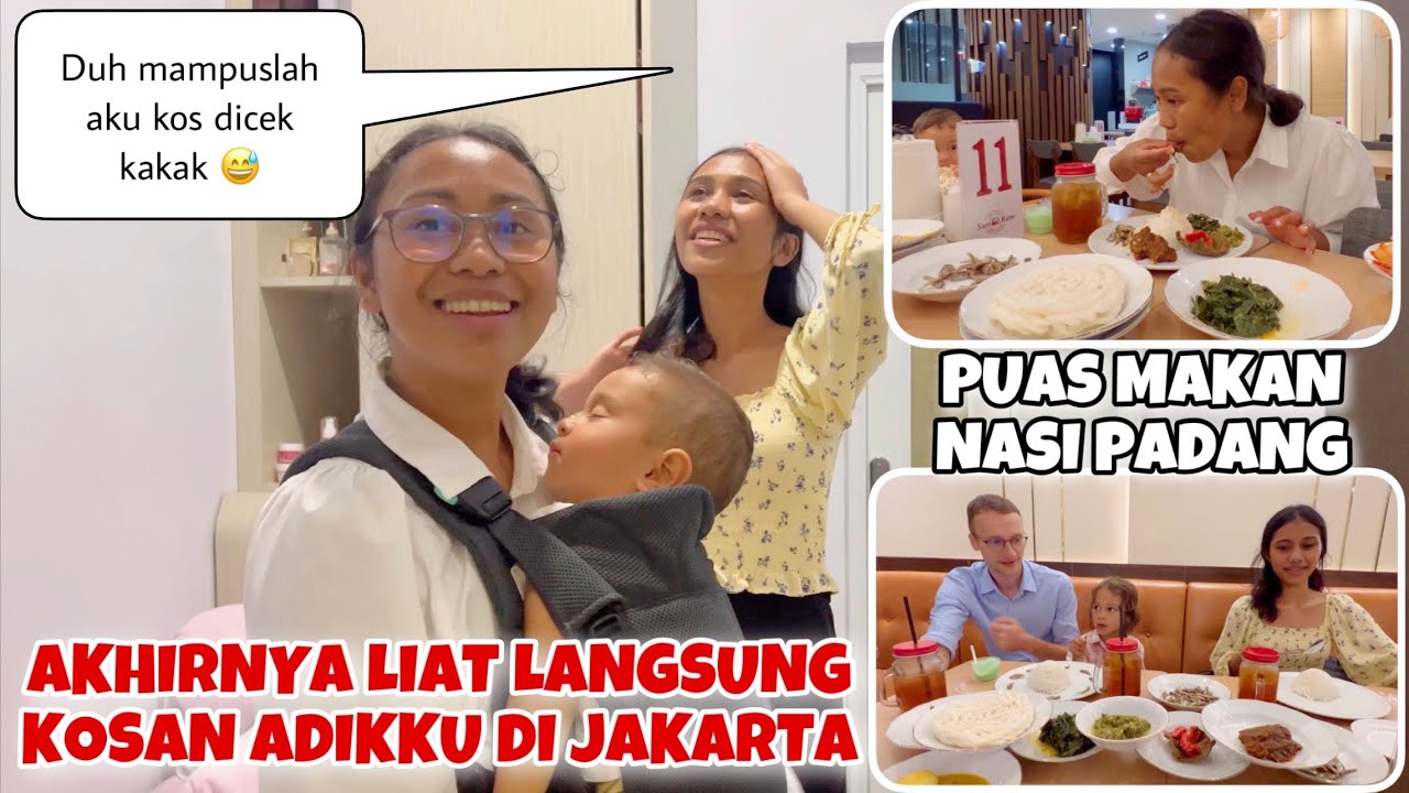 TIBA-TIBA GREBEK KOSAN ADIKKU, DIA PANIK 😂