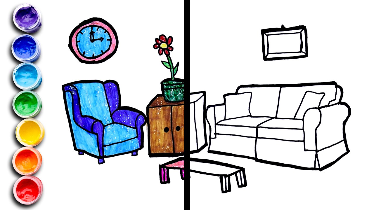 🌟 “Let’s make our dream living room full of colors and fun!” 🎨💖