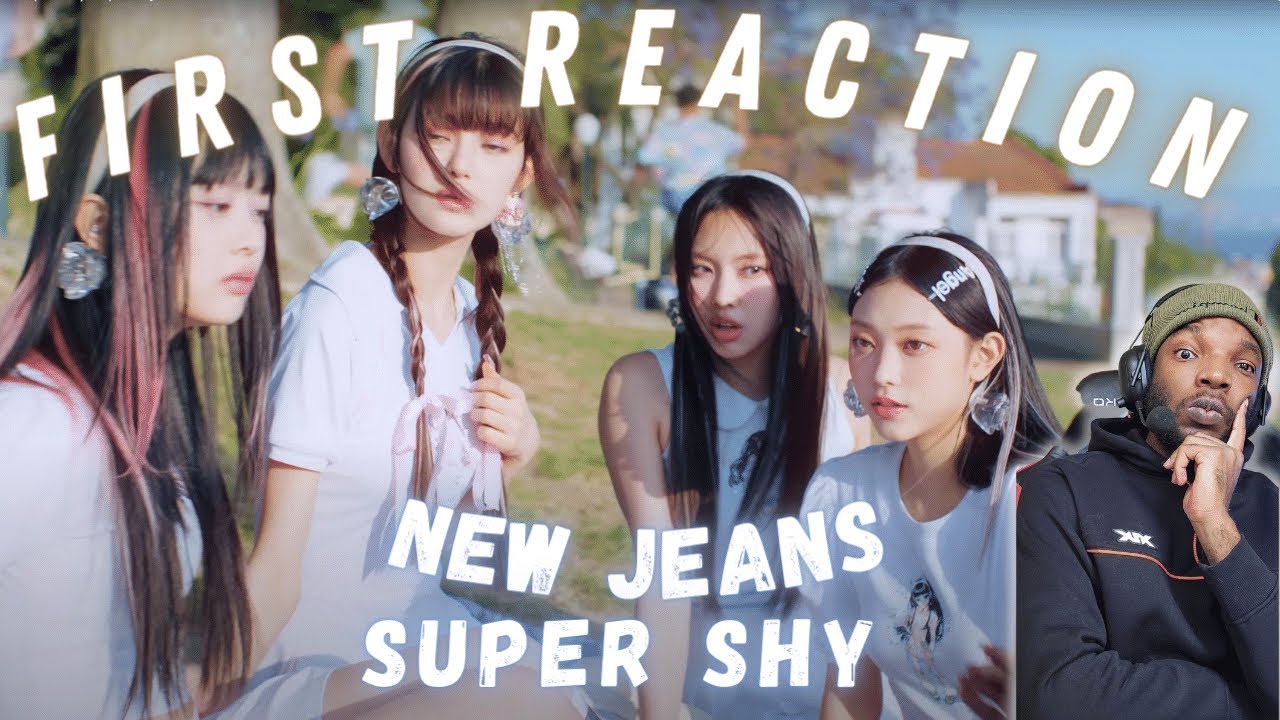 FIRST REACTION TO NEWJEANS (뉴진스) "SUPER SHY" !!!