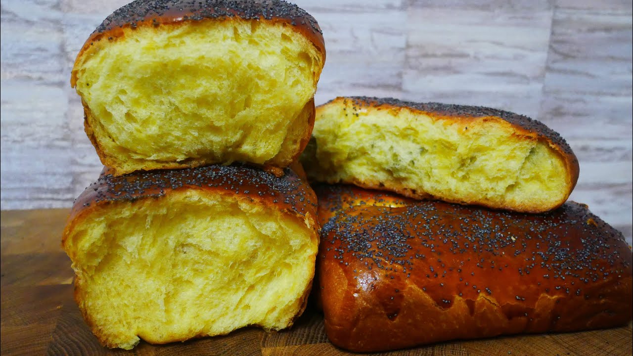 Булочки домашние на желтках с МАКОМ и КУРАГОЙ.СДОБНОЕ ТЕСТО