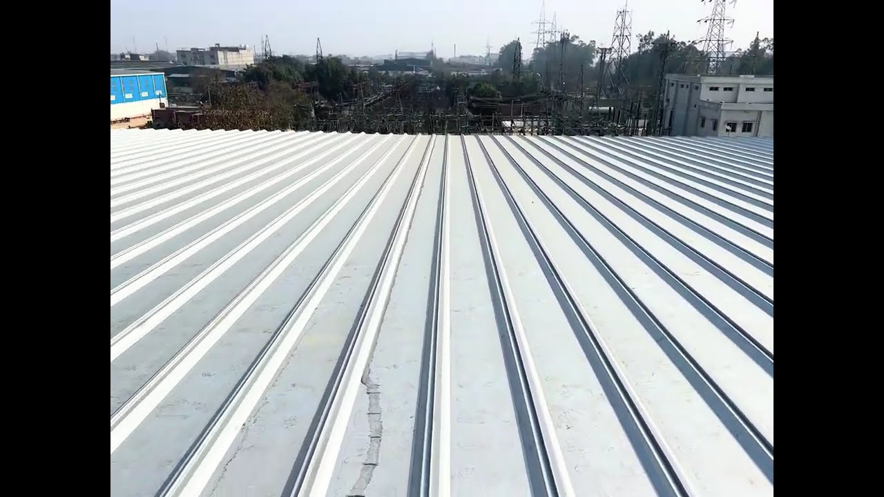 PEB Structure Building Standard Seaming Roof Sheet Work#pebstructure #preengineeredbuildings 