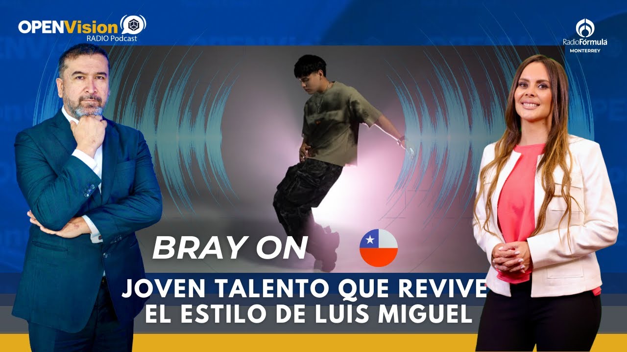 ✅ Bray On:  La voz que revive el legado de Luis Miguel, comparte sus sueños y su música.