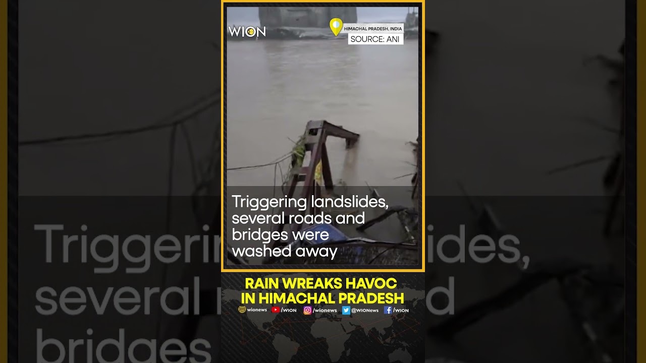 Heavy rain wreaks havoc in Himachal Pradesh