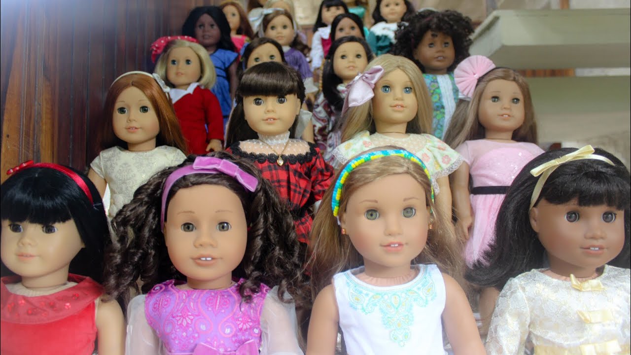 ALL MY AMERICAN GIRL DOLLS! Huge Collection ~ American Girl Doll