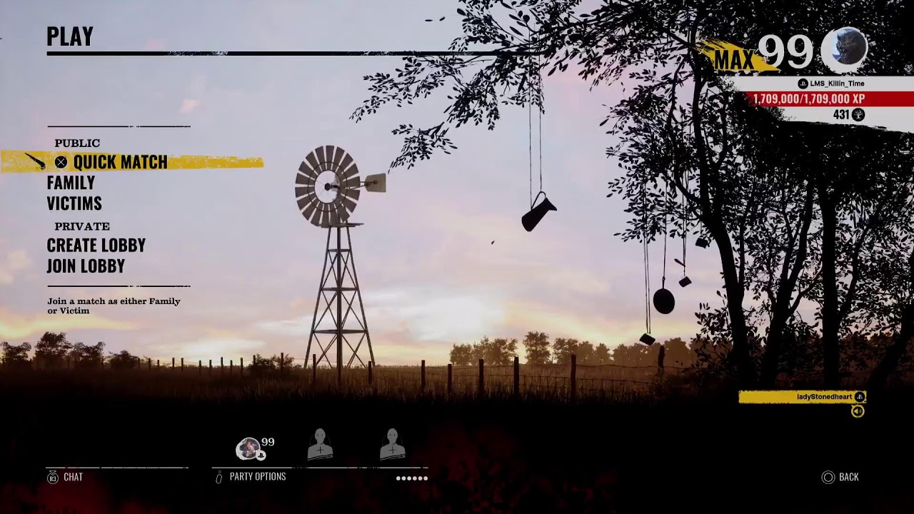 Texas Chainsaw Massacre The Game!! Catch Me If You Can!! With KillinTime!!!