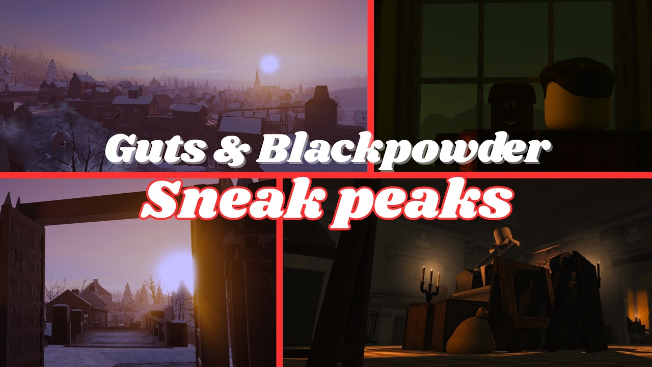 Guts & Blackpowder: previews of the next update