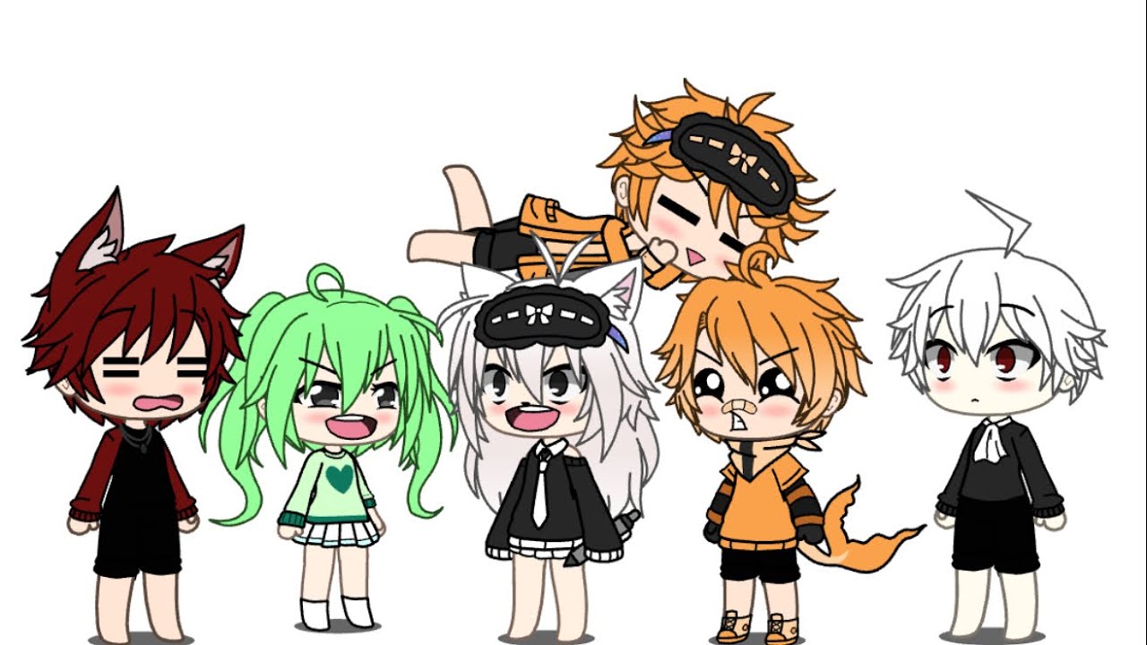 A Festa do pijama (Gacha Life)