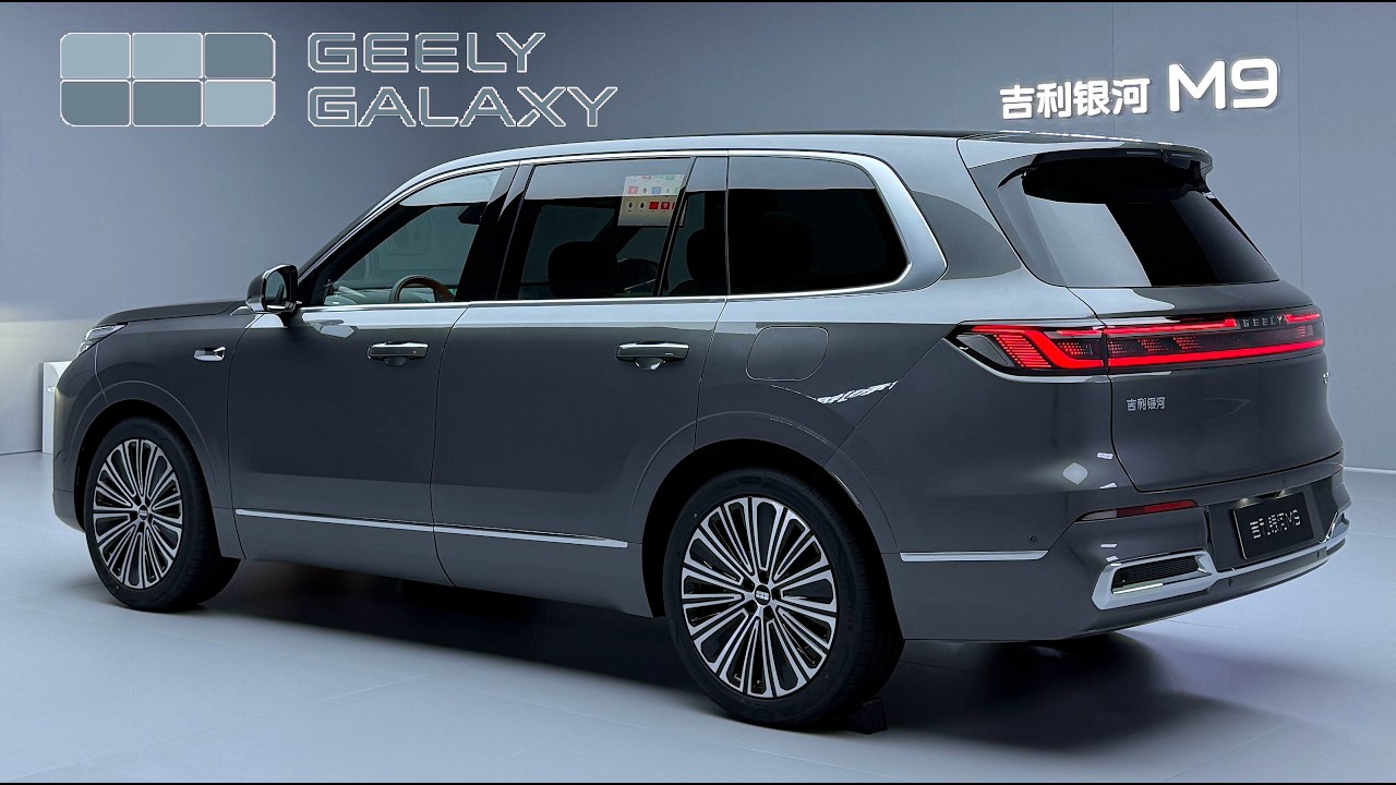 Geely Galaxy M9: Трехрядный флагман против популярных гибридов!