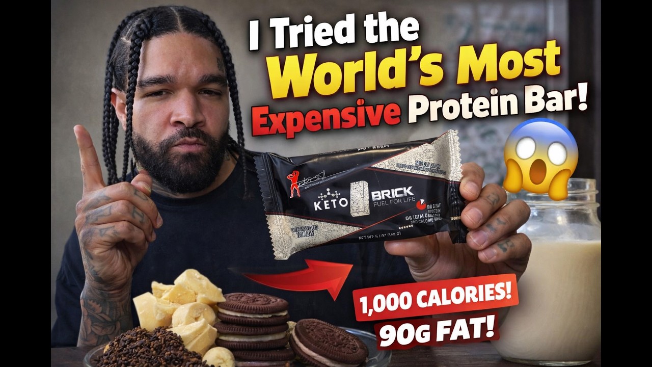 I tried the $15 protein bar…(1,000 Calories)!