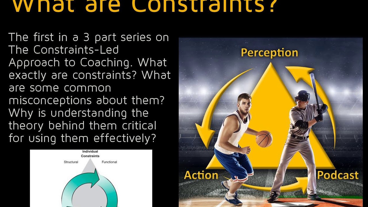 87 – The Constraints-Led Approach to Coaching I: What are Constraints?