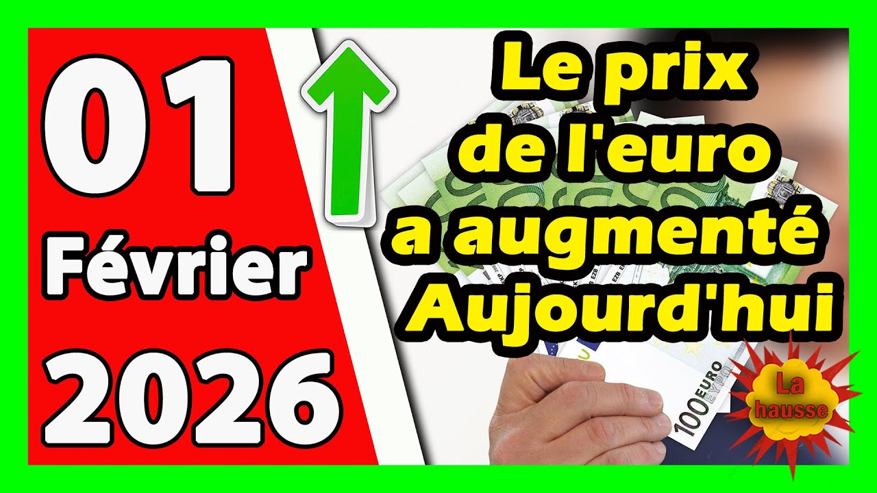 Prix d'euro en algerie marché noir aujourd'hui 01 Févrierr 2026 Taux de change Cours dollars devise