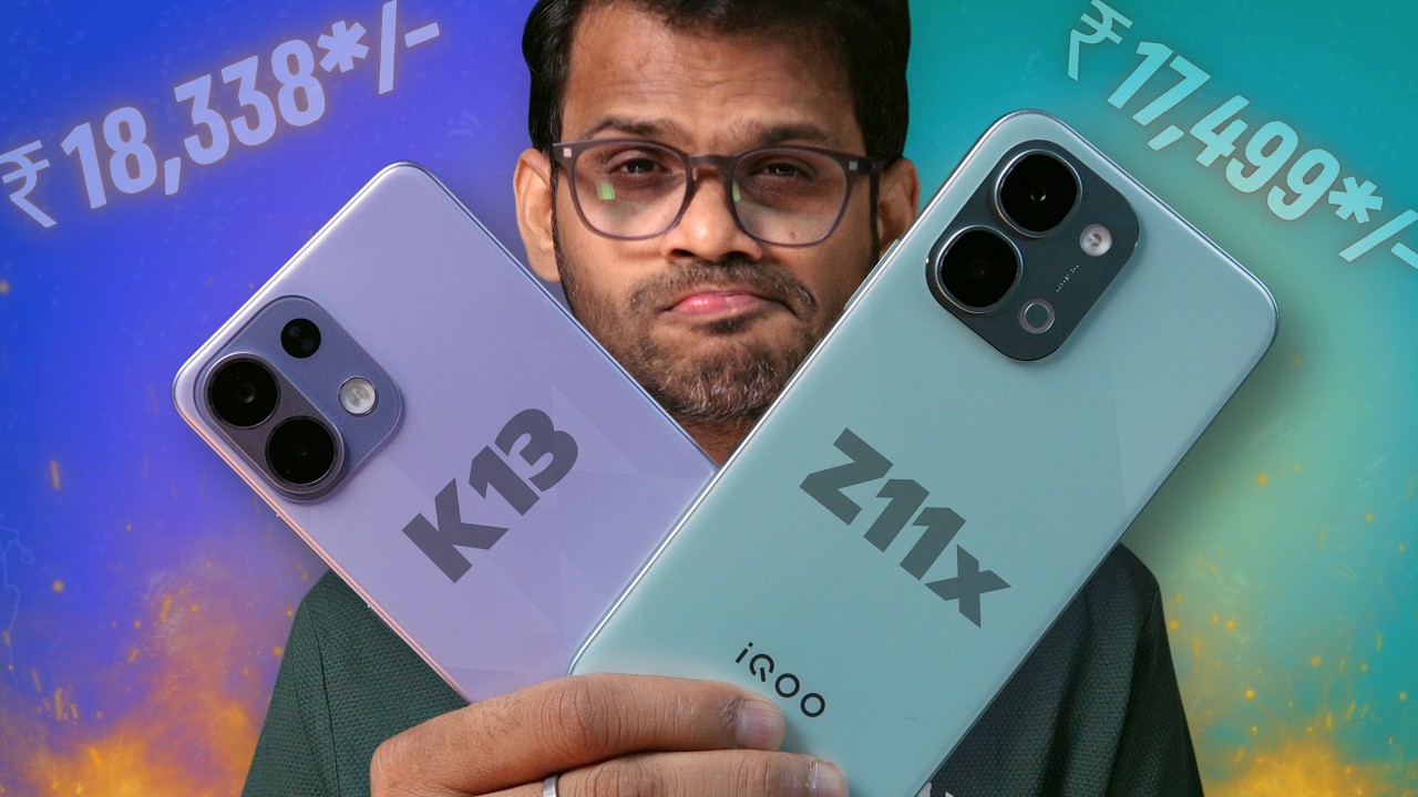 iQOO Z11x 5G vs OPPO K13 Full Comparison⚡Best 5G Phone Under 20000?