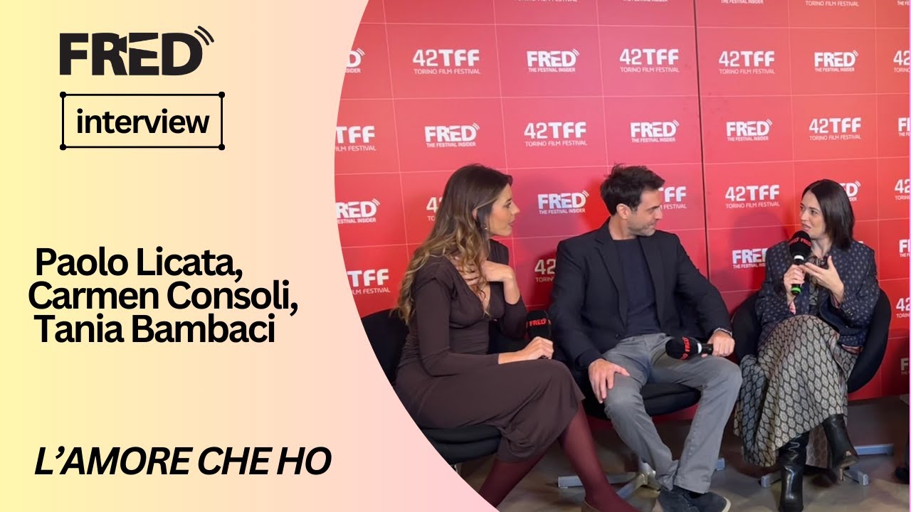 Intervista: Paolo Licata, Carmen Consoli, Tania Bambaci - L’AMORE CHE HO | 42° Torino Film Festival