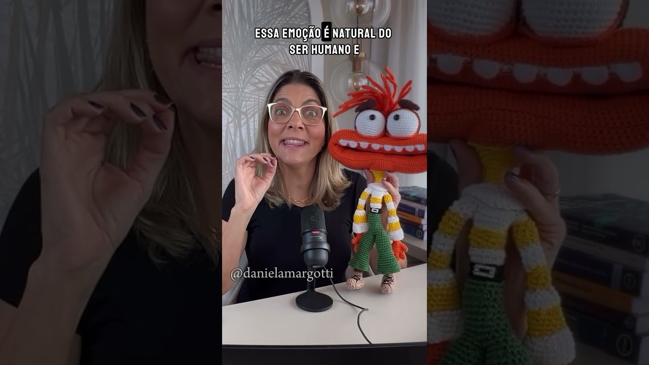 Estamos tratando a ansiedade como um inimigo, mas ela n&atilde;o &eacute; o vil&atilde;o!#ansiedade #psicologia #terapia