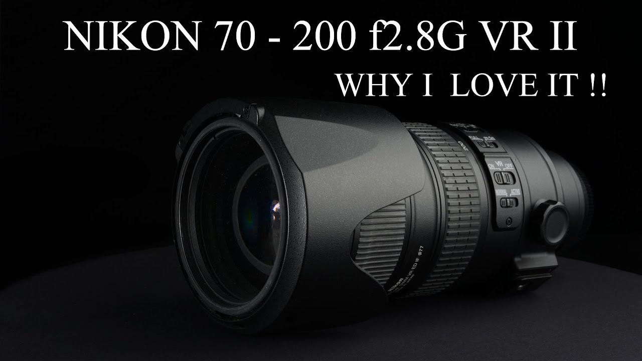 Обзор объектива Nikon 70 200 f2 8G VR II и почему он мне нравится