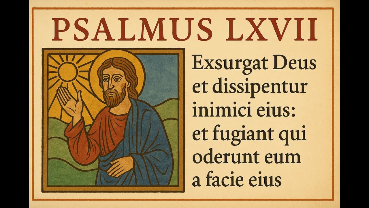 Psalm 67 | Sung in Latin (Vulgate Bible)