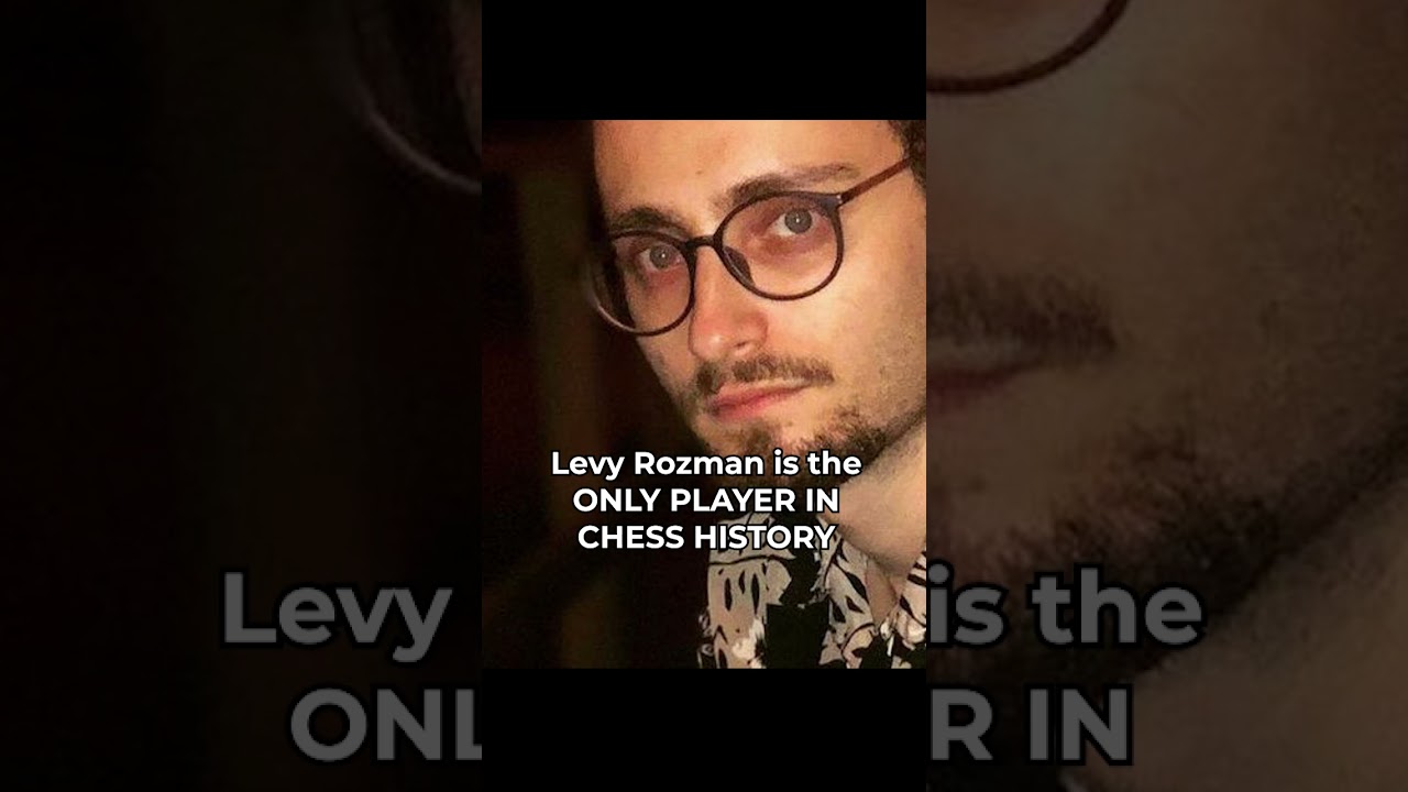 Levy Rozman is the ONLY CHESS PLAYER