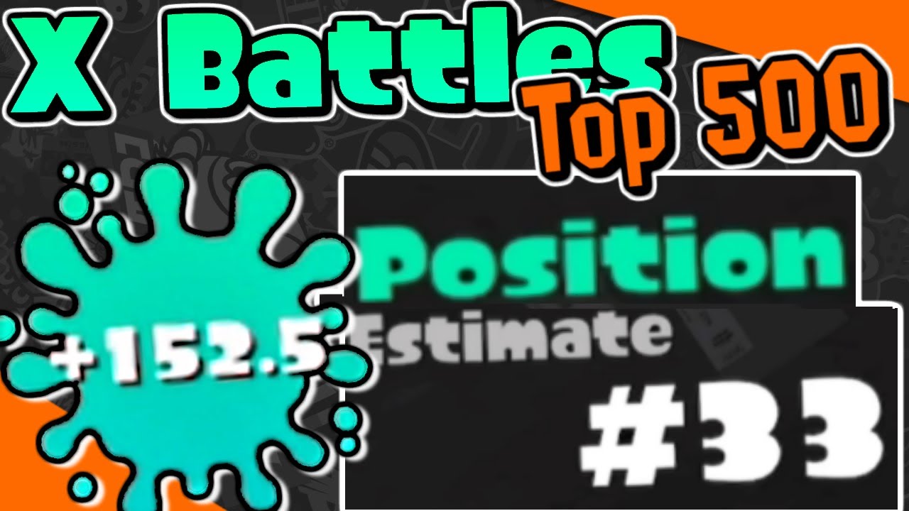 DOMINATING X BATTLES IN SPLATOON 3 (TOP 500 2600 X POWER)