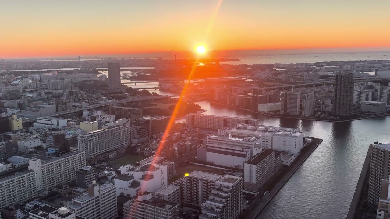 20260203千葉方向の日の出をほぼ毎日撮影🌅