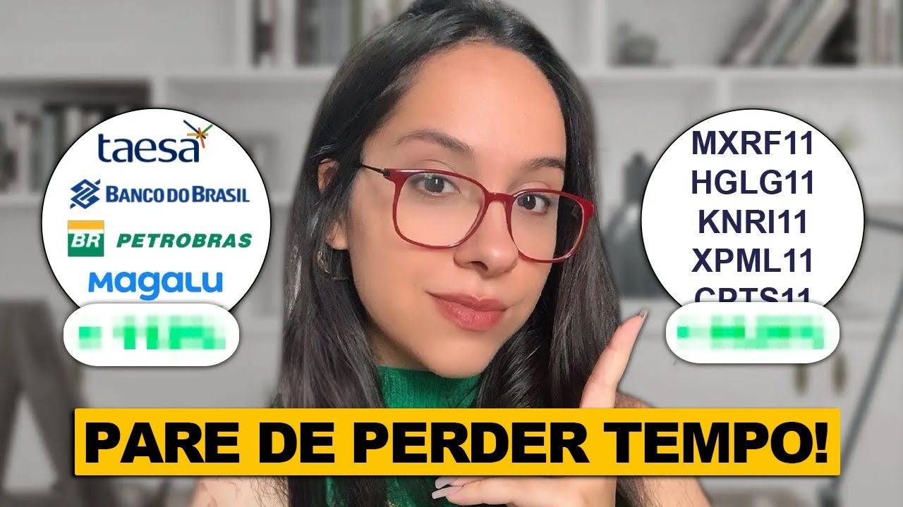 Se você quer escolher entre AÇÕES e FUNDOS IMOBILIÁRIOS, esse vídeo é para VOCÊ!