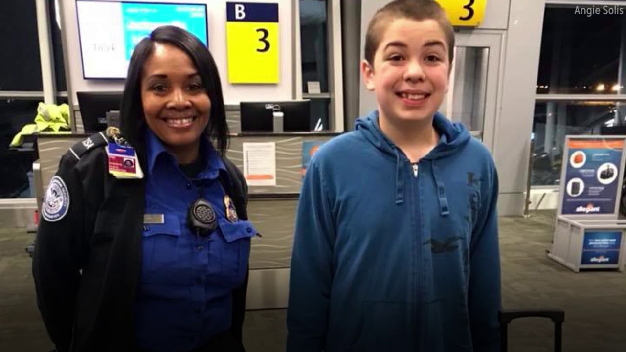 Woman praises TSA for helping son with autism on first flight