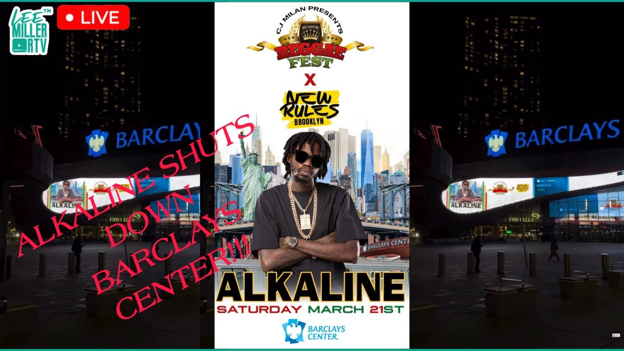 Alkaline New Rules - Barclays Center, Brooklyn 2026 - Live 🔥🔥|#SoldOut ● Alkaline Shuts It Down🔥