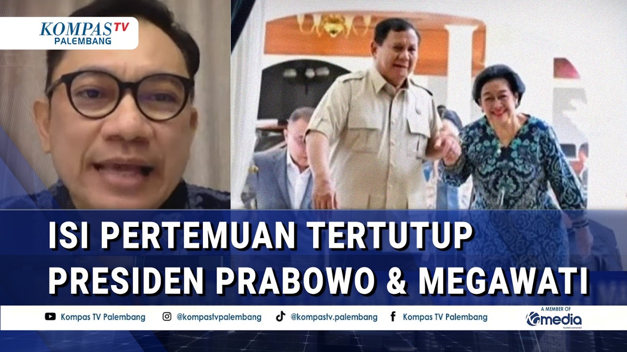 Jubir PDI-P Ungkap Isi Pertemuan Tertutup Presiden Prabowo & Megawati