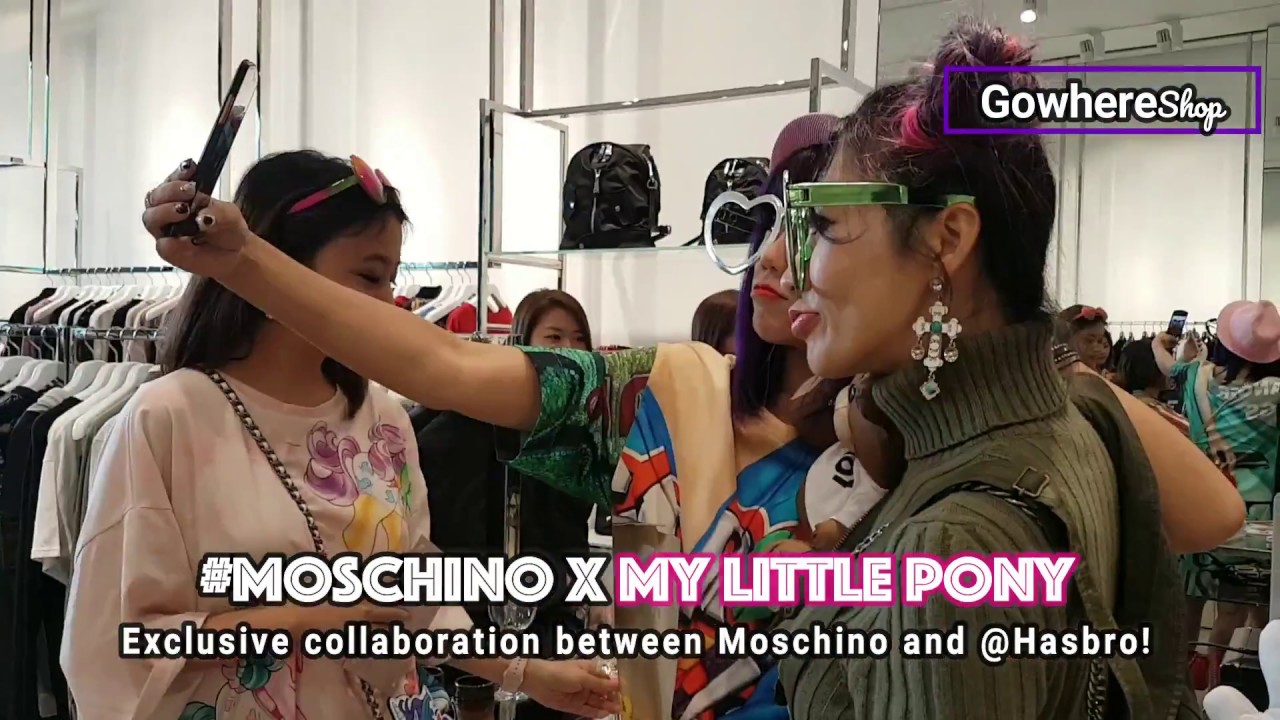 GoWhere Singapore - Moschino (My Little Pony Capsule Collection)