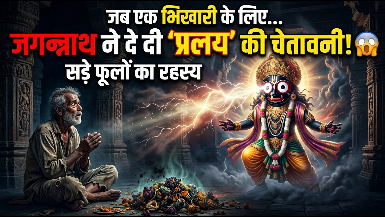 जब एक भिखारी के लिए जगन्नाथ ने दे दी 'प्रलय' की चेतावनी! 😱 | सड़े फूलों का रहस्य